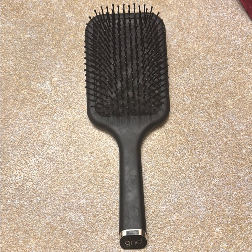 GHD Black Paddle Hairbrush